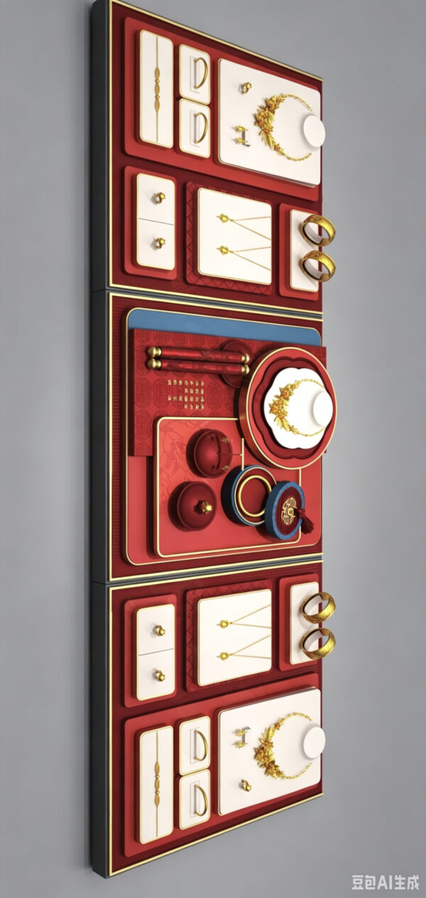 48AB5F93-A83D-4B3E-9BC8-2C32458E3634 Display Props for Luxury Jewelry Showcases